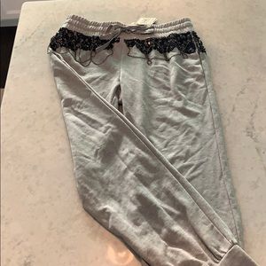 Haute Hippie beaded joggers